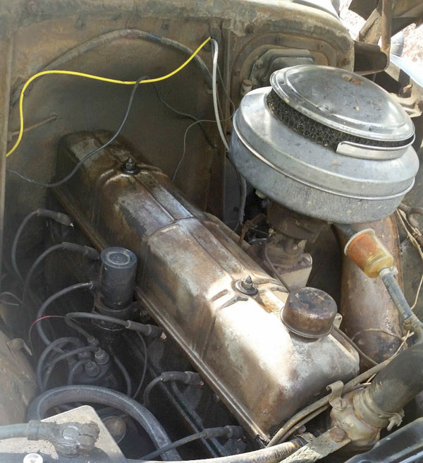 1952 Chevrolet Deluxe, Inline 6 Engine