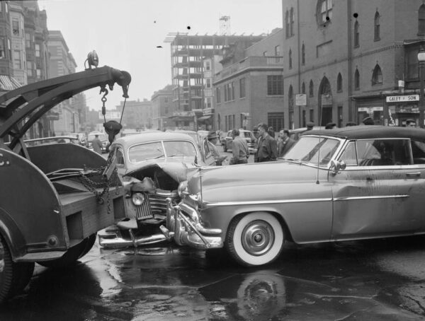 Oldsmobile Crash in Boston