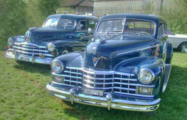 1947 Cadillac and Pontiac