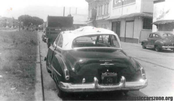 Wrecked 1949 Oldsmobile