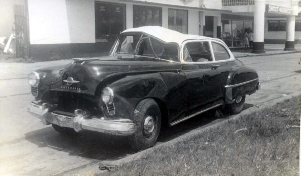 1949 Oldsmobile Wreck
