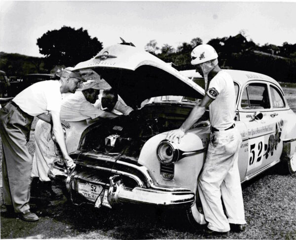 1950 Oldsmobile Cross Mexico Race
